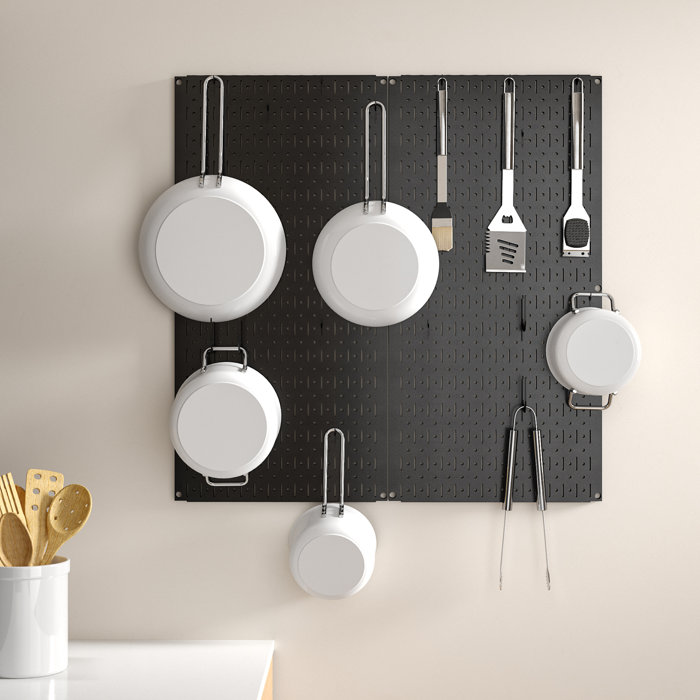 Dotted Line™ Wall Mounted Pot Rack & Reviews Wayfair
